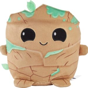 Mattel Marvel Cuutopia Plush Figure, 10-inch Groot Soft Rounded Pillow Doll, Collectible Toy Inspired by the Fan-Favorite Character