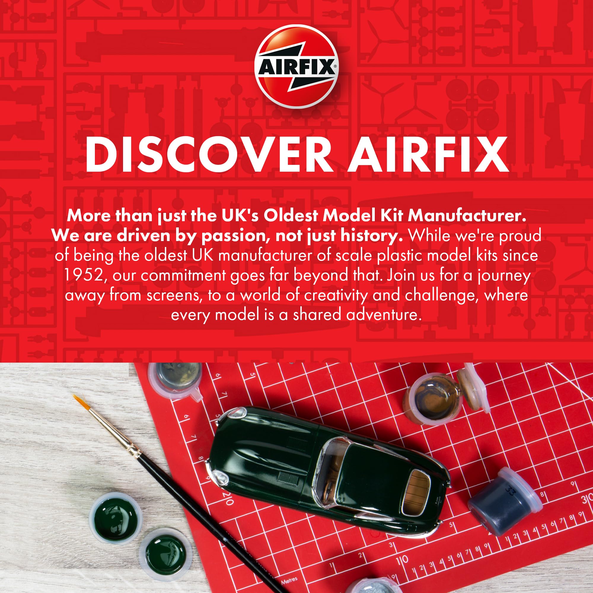 Airfix Model Airplane Kit Gift Set - A01005B Mitsubishi A6M2b Zero, Plastic Plane Model Kits for Adults & Kids 14+, Skill Level 1, 1:72 Scale WW2 Military Aircraft Models - Real Aeroplane Models