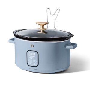 6QT Programmable Slow Cooker, Cornflower Blue by Drew Barrymore