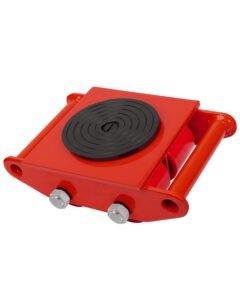 gccsj 6t machinery skate dolly, 13200lbs machinery moving skate machinery mover skate with 360° rotation cap, dolly machinery skate for industrial moving equipment