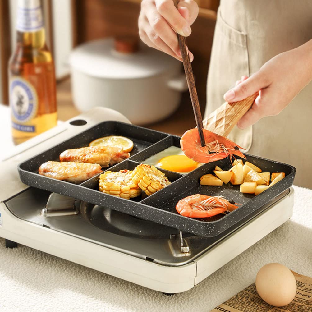 CALLARON Ergonomic Multi Function Nonstick Chicken Pan Breakfast Frying Pan Steak Compatible Gas Induction Cookware