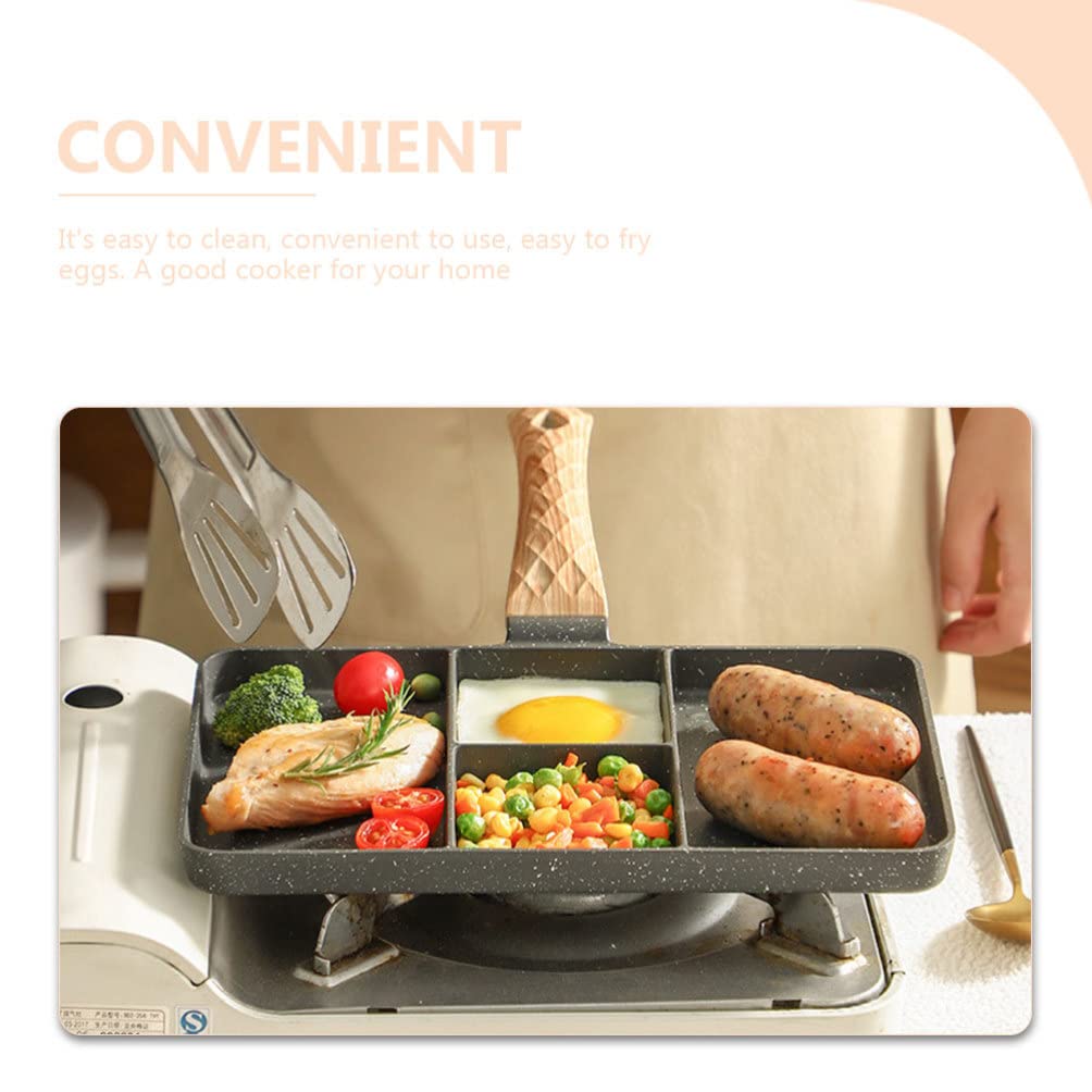 CALLARON Ergonomic Multi Function Nonstick Chicken Pan Breakfast Frying Pan Steak Compatible Gas Induction Cookware