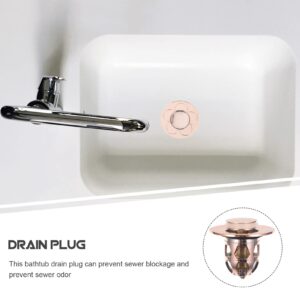 Wash Basin Drainer Sink Drain Filter Universal Bathroom Sink Stopper Bathtub Drain Plug Basin Drain Strainer Bathtub Sink Stopper Toilet Stopper Bathroom Sink Drainer Sink Plug