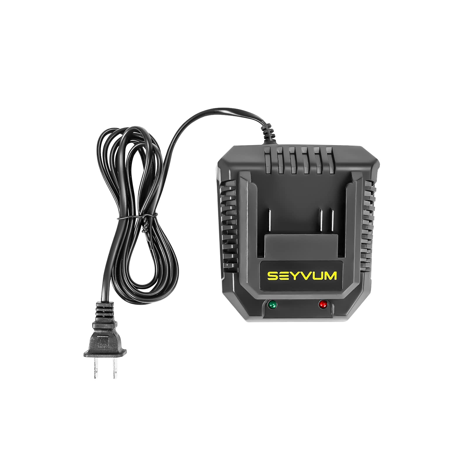 SEYVUM 2.0A Fast Charger Power Tools Lithium‑Ion Battery Charger Replacement Charger for LB-8189 and LB-8190 Leaf Blower