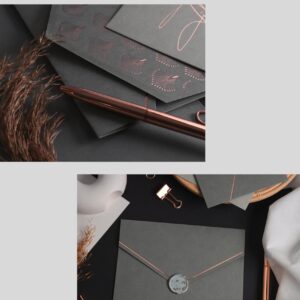 Jolicoon 60th Birthday card with premium envelope and wax seal - 60th birthday card for women - 60th birthday card for men