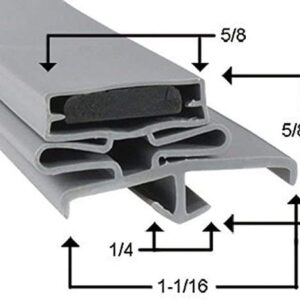 Perlick BS84 Gasket Magnetic Door Seal - 21 5/8 x 29 1/4 Compatible with Perlick Part # 66237-4