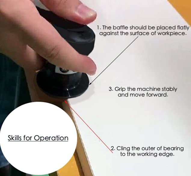 Mini Chamfering Tool 45 Degree Handheld Metal Deburring Trimming Chamfering Machine Pneumatic Beveling Machine, Light Linear Air Chamfer Tool Arc Edge Beveler with Precision Blade Inserts