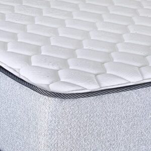 Wayton, 5/7/8/10 Inch Medium Firm High Density Foam Mattress, Comfortable Mattress for Cooler Sleep Supportive & Pressure Relief, Twin XL, White