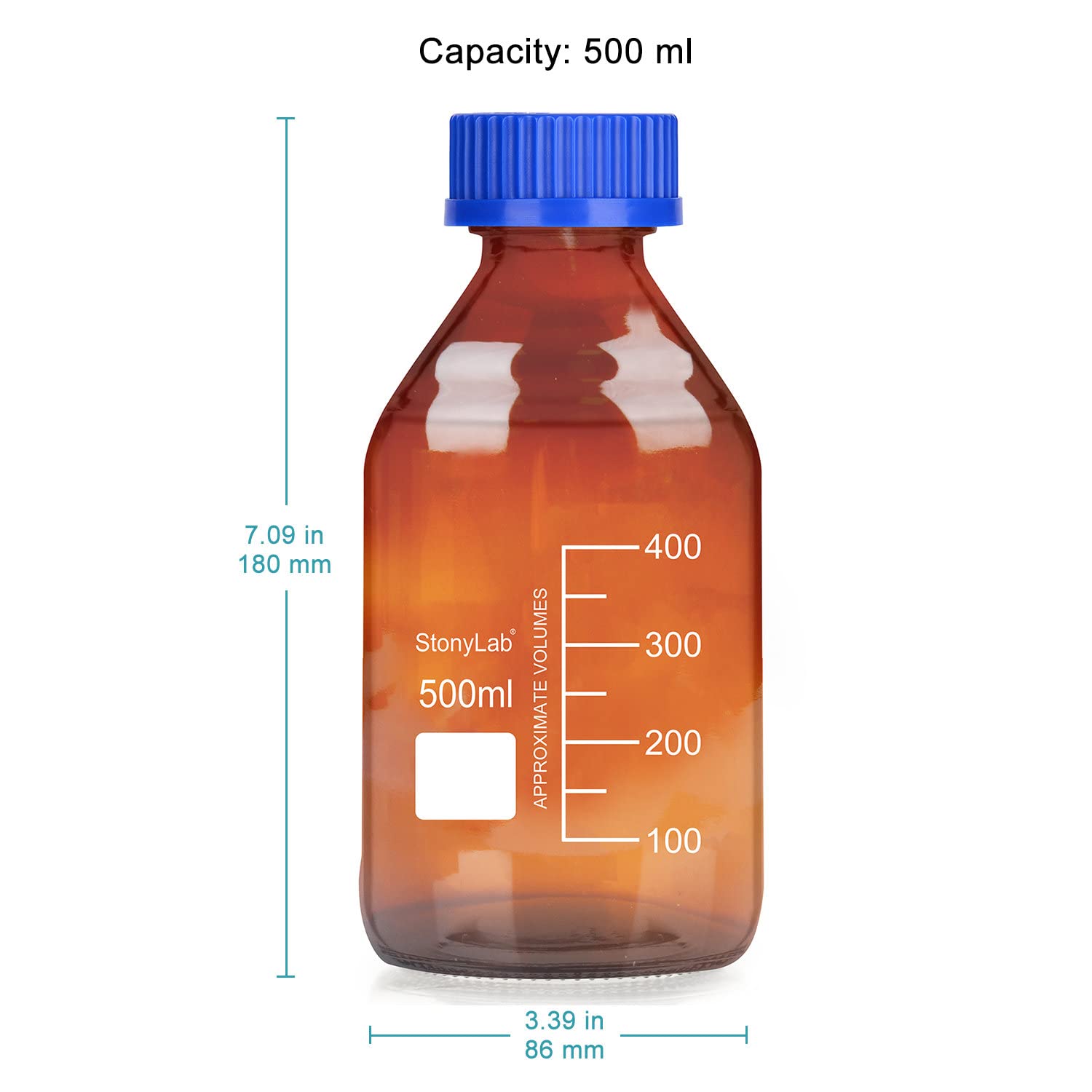 stonylab US-LG-StorageBottles-ZG-500ml