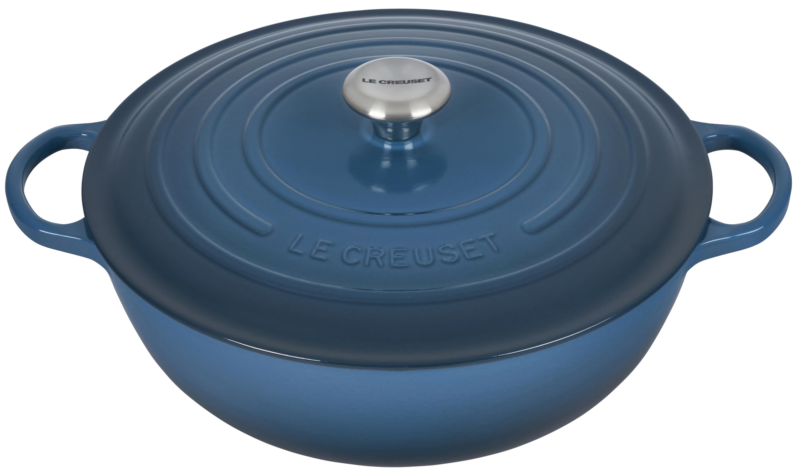 Le Creuset Enameled Cast Iron Signature Chef's Oven, 7.5 qt., Deep Teal