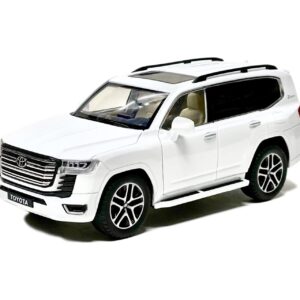 MiJo Exclusives 2023 Toyota Land Cruiser - White - 1:24 - H08222WH