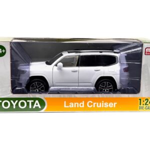 MiJo Exclusives 2023 Toyota Land Cruiser - White - 1:24 - H08222WH