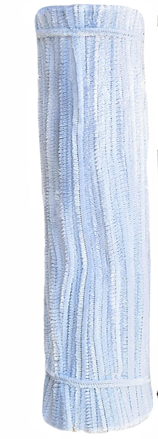 White Pipe Cleaners Crafts (100 Pack) Chenille Stems for DIY Art Decorations Creative (6 mm x 12 Inch)