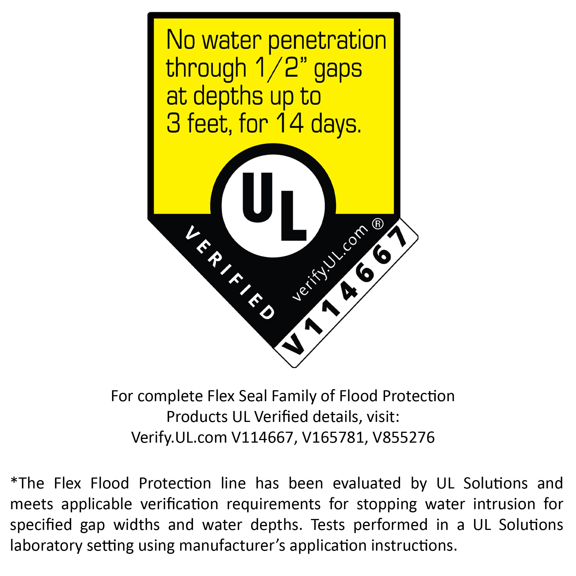 Flood Protection 3.75 in x 50 ft Tape + (2) 9 oz Waterproof Rubberized Paste Combo Pack, Removable, Use on Windows, Doors, Garage Doors, Seams, Casings, Thresholds, Conduits, Vents, Ducts