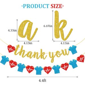 Thank You Banner, Thank You Nurses, Thank You Doctors, Doctor Banner, Nurse Birthday Theme, Hospital Banner, Medical Decorations