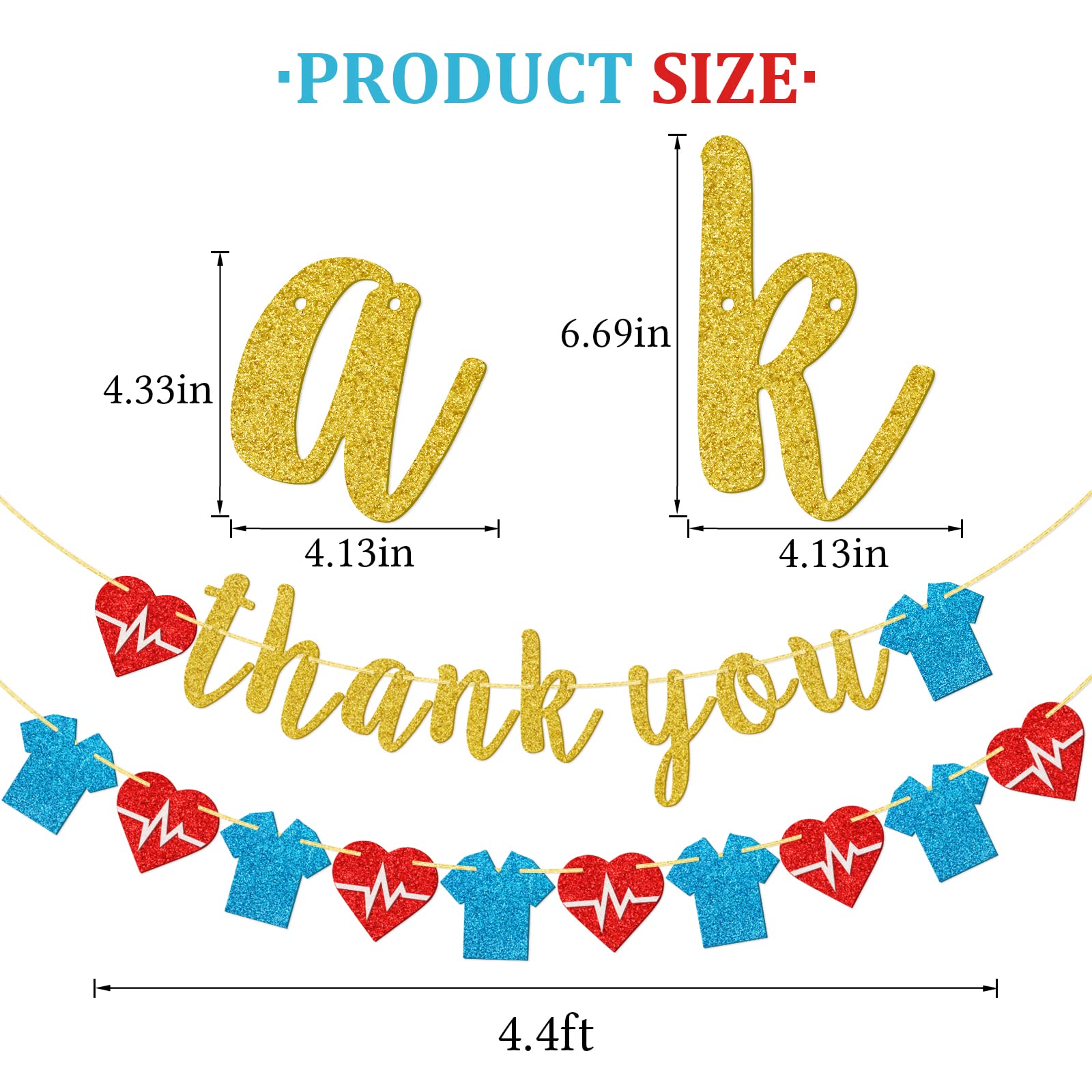 Thank You Banner, Thank You Nurses, Thank You Doctors, Doctor Banner, Nurse Birthday Theme, Hospital Banner, Medical Decorations