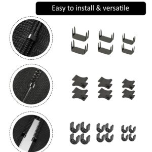 105 Pieces Zipper Repair Kit #3#5#8, Zipper Replacement with Install Plier for Repairing Coats, Jackets, Tents, Backpacks, Sleeping Bag, Luggage