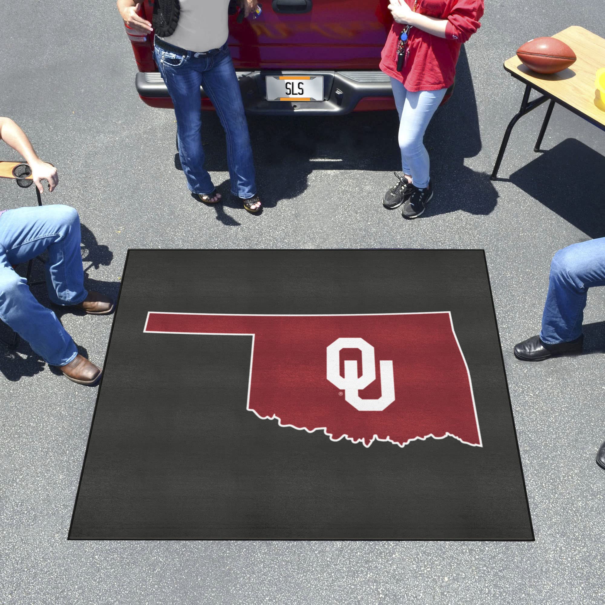 FANMATS 36463 Oklahoma Sooners Ulti-Mat Rug - 5ft. x 8ft.