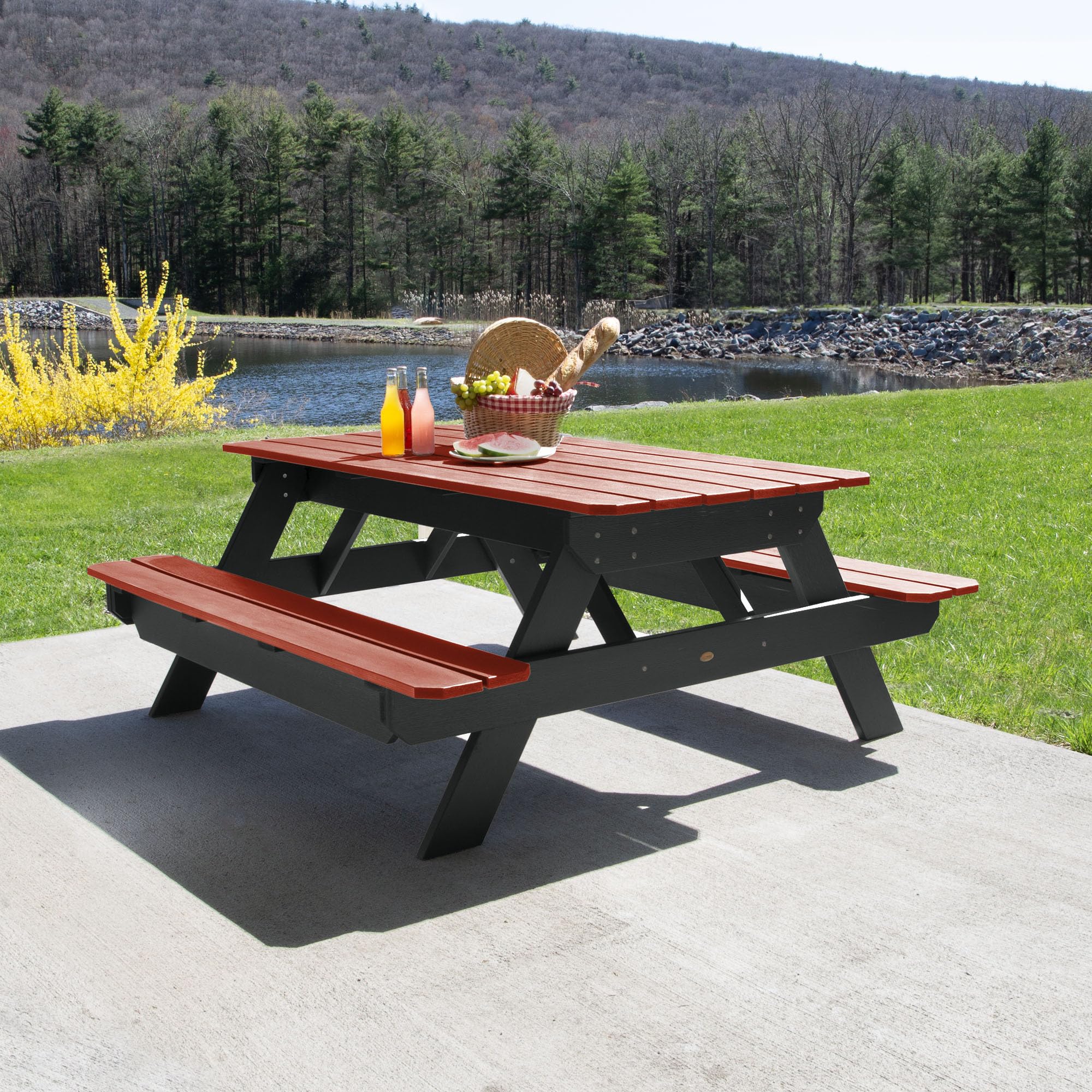 highwood Hometown Picnic Table, 6 Foot, Jasper