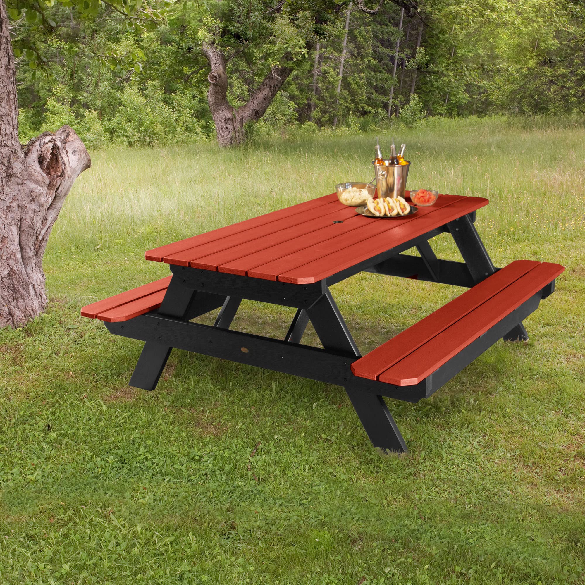 highwood Hometown Picnic Table, 6 Foot, Jasper