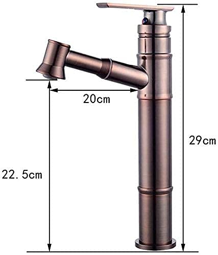 Brass Bathroom Tap Retro Extensible with Removable Hand Sheet Faucet Single Line Mixer Kitchen Faucet Faucet Bathtub Water Faucet