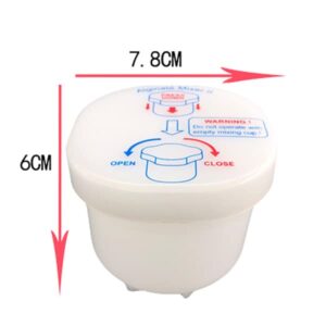 Dental Automatic Impression Material Gypsum Plaster Cups for Alginate Mixer Algimax II GX300(4)