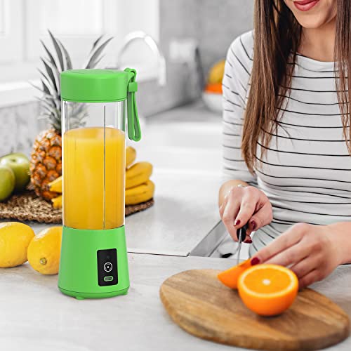 Portable Blender Juicer 4000mAh Personal High Speed Smoothie Blender USB Rechargeable Fruit Mixing Machine for Protein Shakes and Smoothies, Baby Food