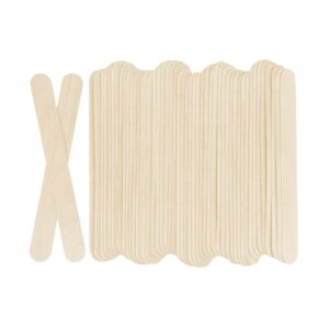 KTOJOY 200Pcs Jumbo Wooden Craft Sticks Wooden Popsicle Craft Sticks Stick 6” Long x 3/4”Wide