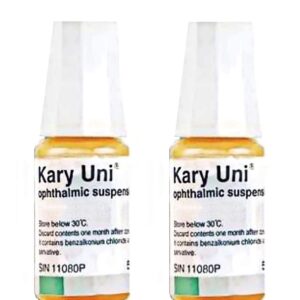 (Pack of 2) x 10ml Kary UNI Pet Eye Drops Cataracts & Gentle Formula, Promotes Eye Clarity & Dryness Eye in PPL Pets & All Animals Dogs, Cats Pet Care Eye Ointment Drops