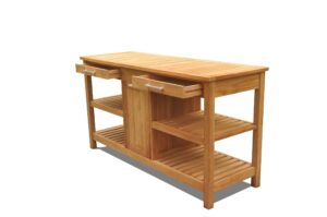 solvang teak buffet grade a teak wood outdoor patio #23sobf