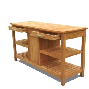 Solvang Teak Buffet Grade A Teak Wood Outdoor Patio #23SoBf