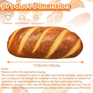 CHELEI2019 11.8" Bread Plush,Funny 3D Stuffed Bread Shape Pillow Soft Food Toy Gift for Kids