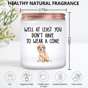 Funny Get Well Soon Gifts: After Surgery Recovery Encouragement Gift for Friends Female Humor Sympathy Candle Gifts for Men Feel Better for Sick Women