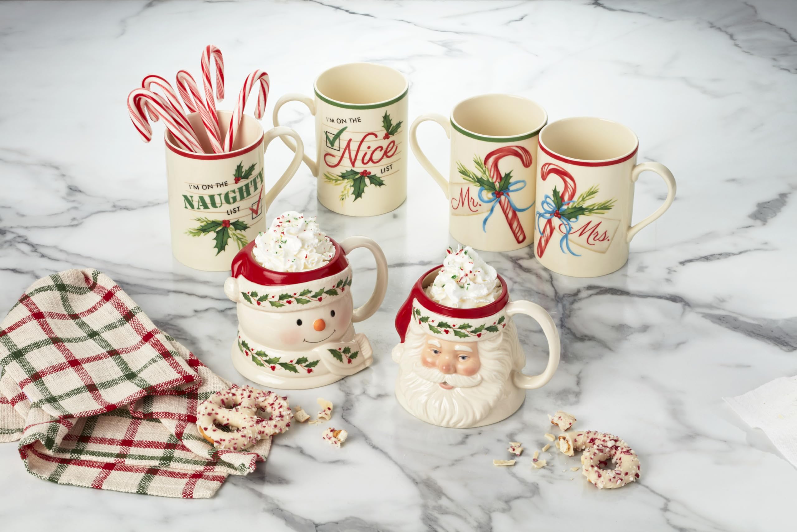 Lenox 895044 Holiday Santa Mug