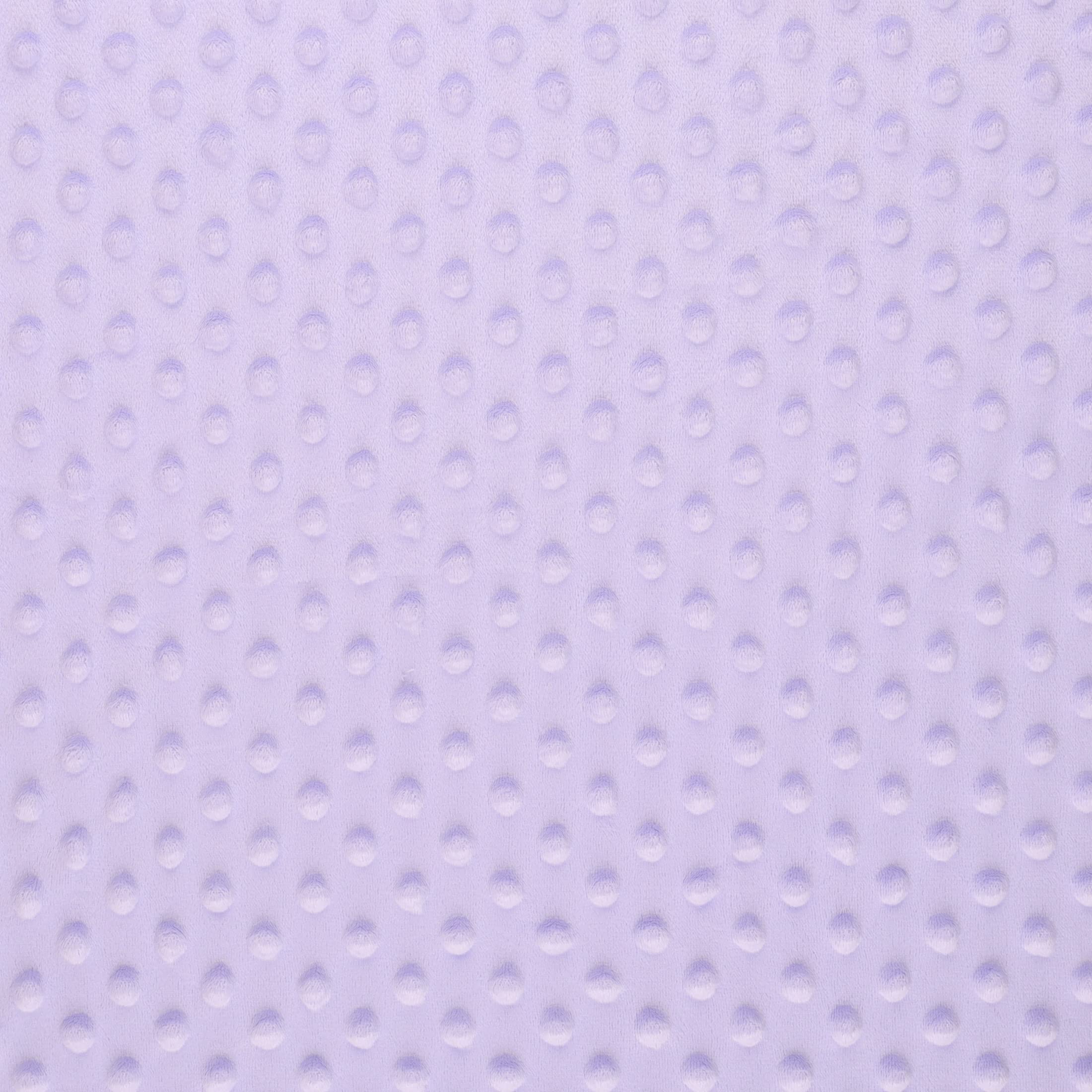 Mook Fabrics Softee Dot Fabric [60 in. Wide] – Lightweight, 100% Polyester Material for Quilting, Apparel, Home Decor | Arts, Crafts & Sewing, Lavender Cut by The Yard