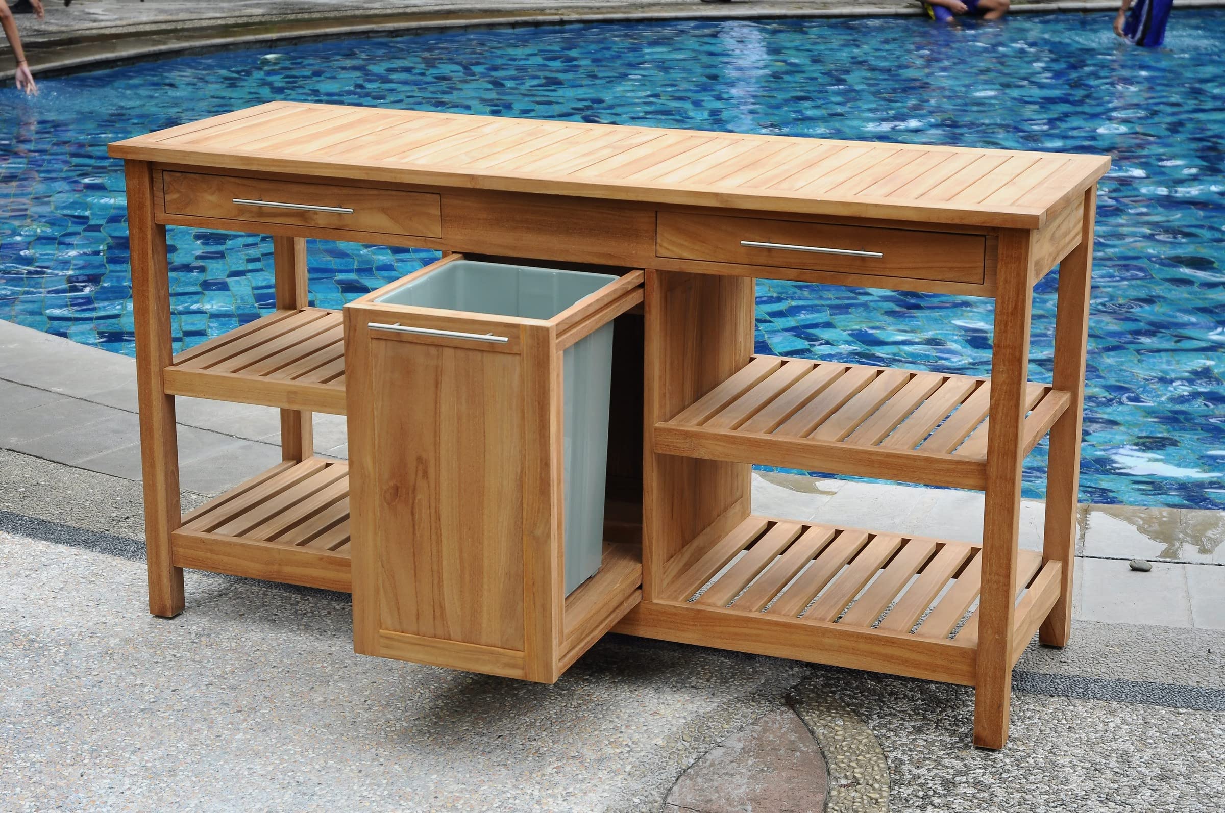 Solvang Teak Buffet Grade A Teak Wood Outdoor Patio #23SoBf