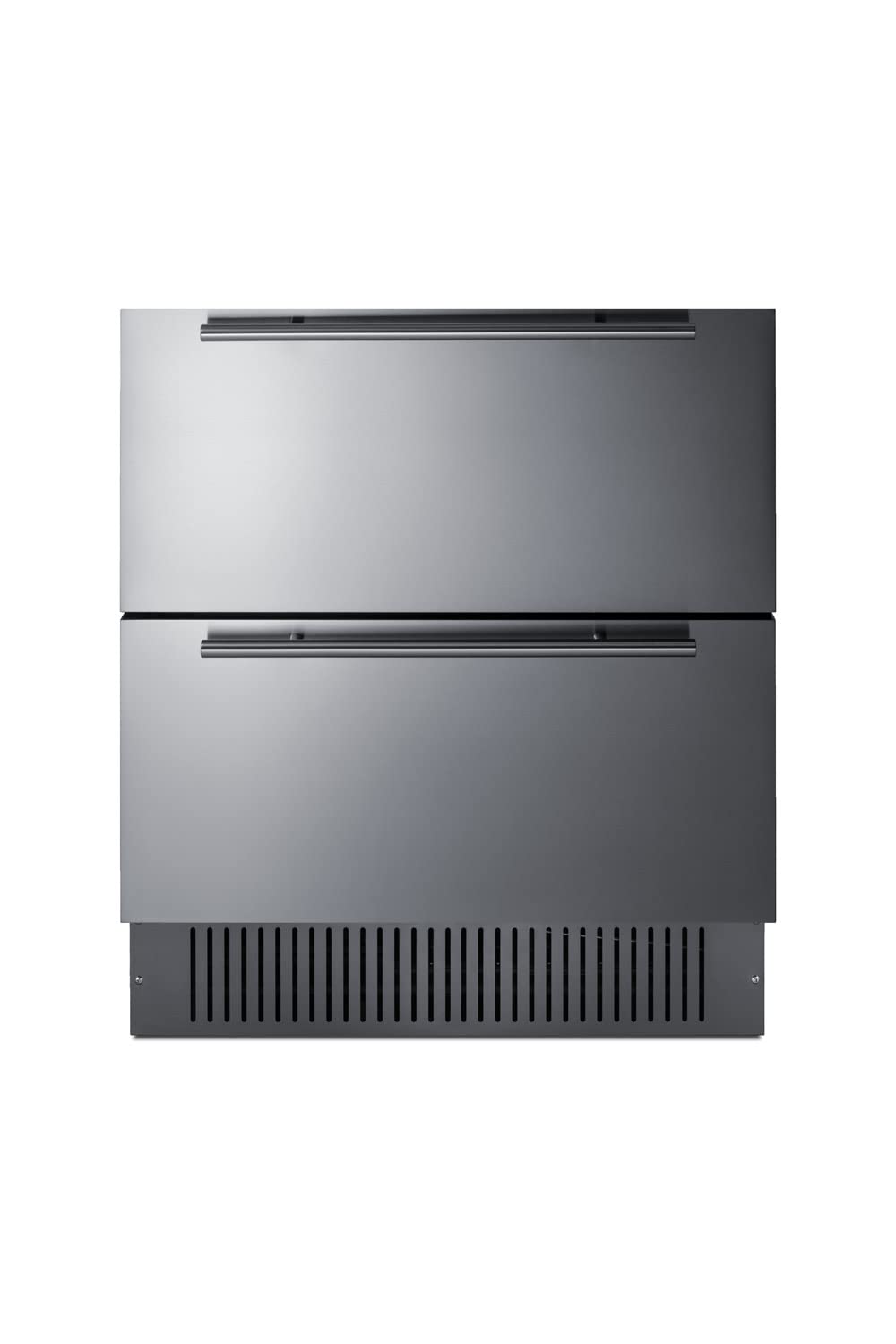 Summit Appliance SPR3032D 30" Wide 2-Drawer All-Refrigerator, Indoor/Outdoor compatible; 5.42 cu.ft Capacity; Stainless Steel Drawers; Frost-free Operation; Drawer Dividers