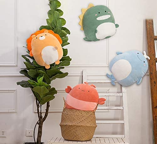 TONGSONG Soft Plush Whale Pillow Stuffed Whale Animal Plush Toy Whale Plushies Home Decor for Lover