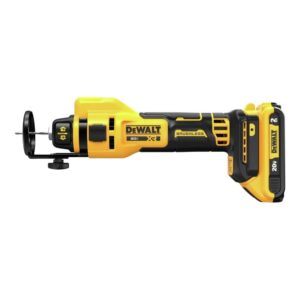 DEWALT 20V MAX Drywall Cutting Tool, Cut Out Tool, 2 Batteries and Charger Included (DCE555D2)