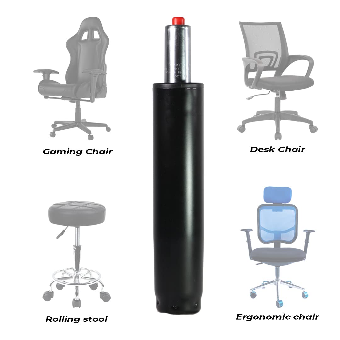 maiwenn Office Chair Cylinder Replacement | Heavy Duty Best Class Chair Hydrolic (1000lbs)| Gas Cylinder for Office Chair, Gaming Chair, Computer Chair | 5.13" Length Extension