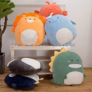 TONGSONG Soft Plush Whale Pillow Stuffed Whale Animal Plush Toy Whale Plushies Home Decor for Lover