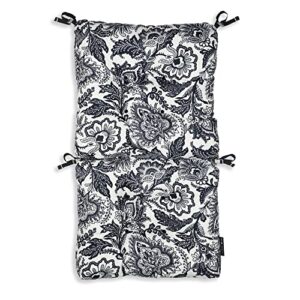 Classic Accessories for Vera Bradley Outdoor Chair Cushion, 21 x 19 x 22.5 x 5 Inch, Java Navy, Outdoor Chair Cushions, Patio Chair Cushions, Patio Cushions