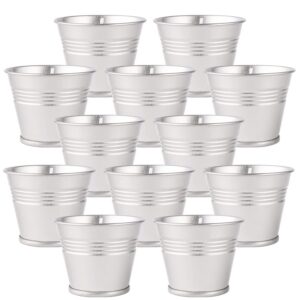 12 Pack Citronella Candles Outdoor 2.0oz Soy Wax Candles in Small Buckets for Home Patio Porch