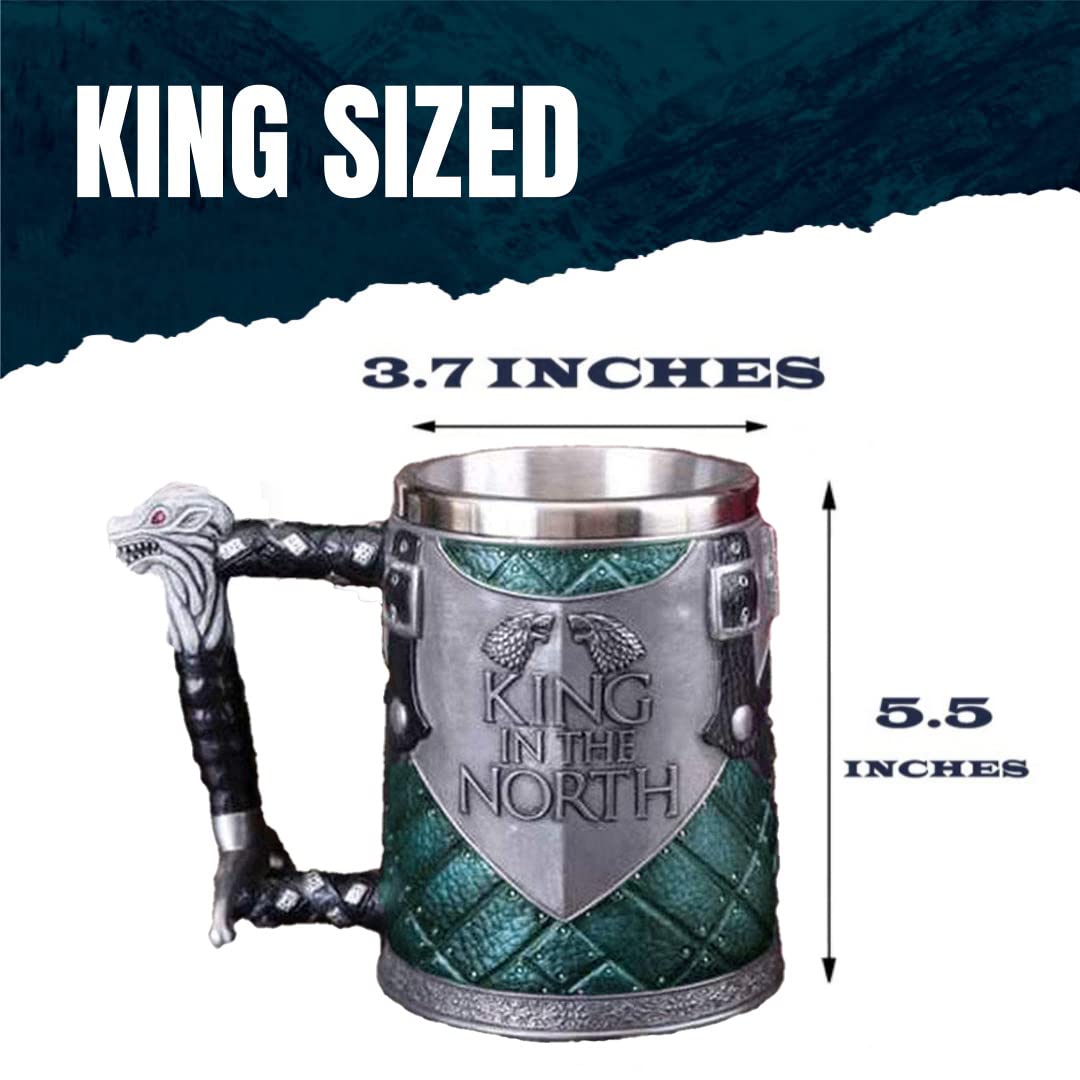 Edgell House - Inspired by GOT Merchandise House Stark Gift Set - GOT House Banner - GOT Sigil Tankard - GOT House Stark Sigil