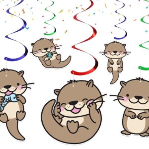 Otter Streamers - Playful Otter Party Decorations for a Splash of Fun