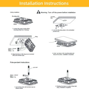 Feazac LED Canopy Light Fixture,45W 5850lm HID/HPS Replacement, 9.5" x 9.5", LED Shop Light, 5700K, AC100-277V, IP65 Waterproof,Canopy Light Outdoor for Gas Station,Warehouse Light (45W-1PACK)