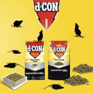 d-CON Bait Pellet Bag, 8 Ounces (Pack of 2)