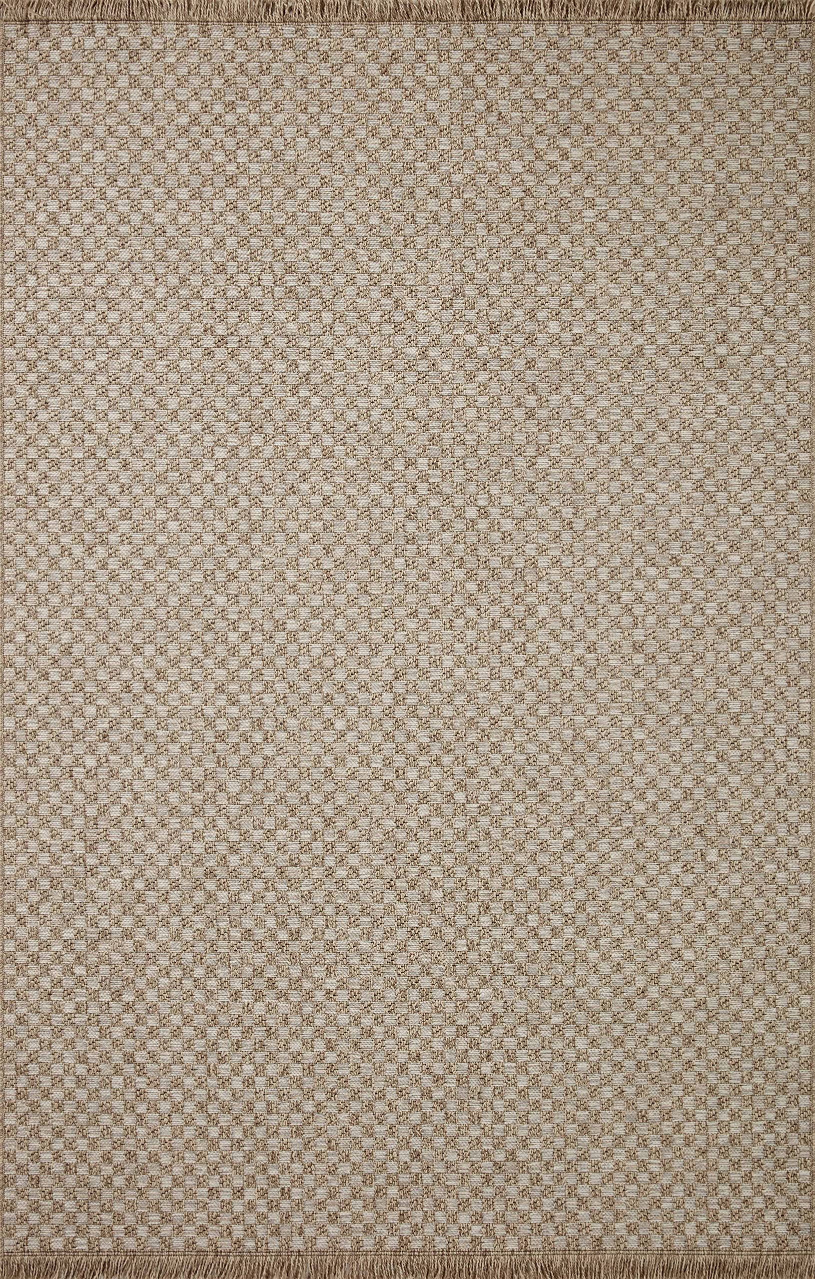 Loloi II Dawn Collection Indoor/Outdoor DAW-02 Tan 7'-8" x 10' Area Rug