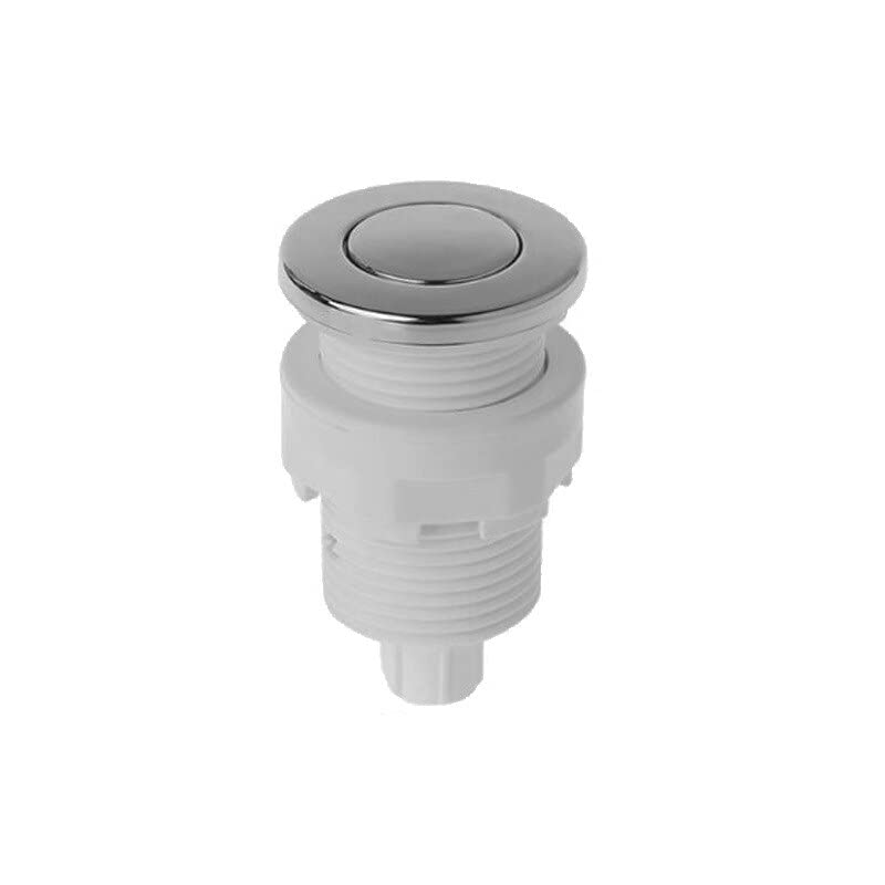 Tool parts for Machine Pneumatic Switch On Off Push Air Switch Button 28mm/32mm/34mm for Bathtub Spa Waste Garbage Disposal for Whlrlpool Switch - ( Color: 34mmblack )