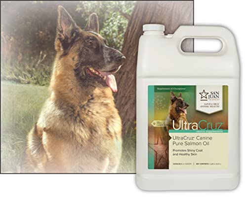 UltraCruz Canine Pure Salmon Oil, 1 Gallon